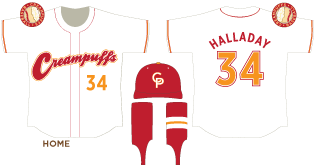 Creampuffs home jersey